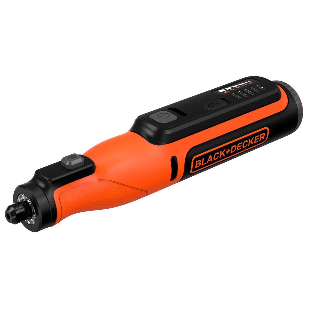 Black + Decker 7.2V Cordless Rotary Tool+52 Accessories+Kitbox | BCRT8IK-XJ