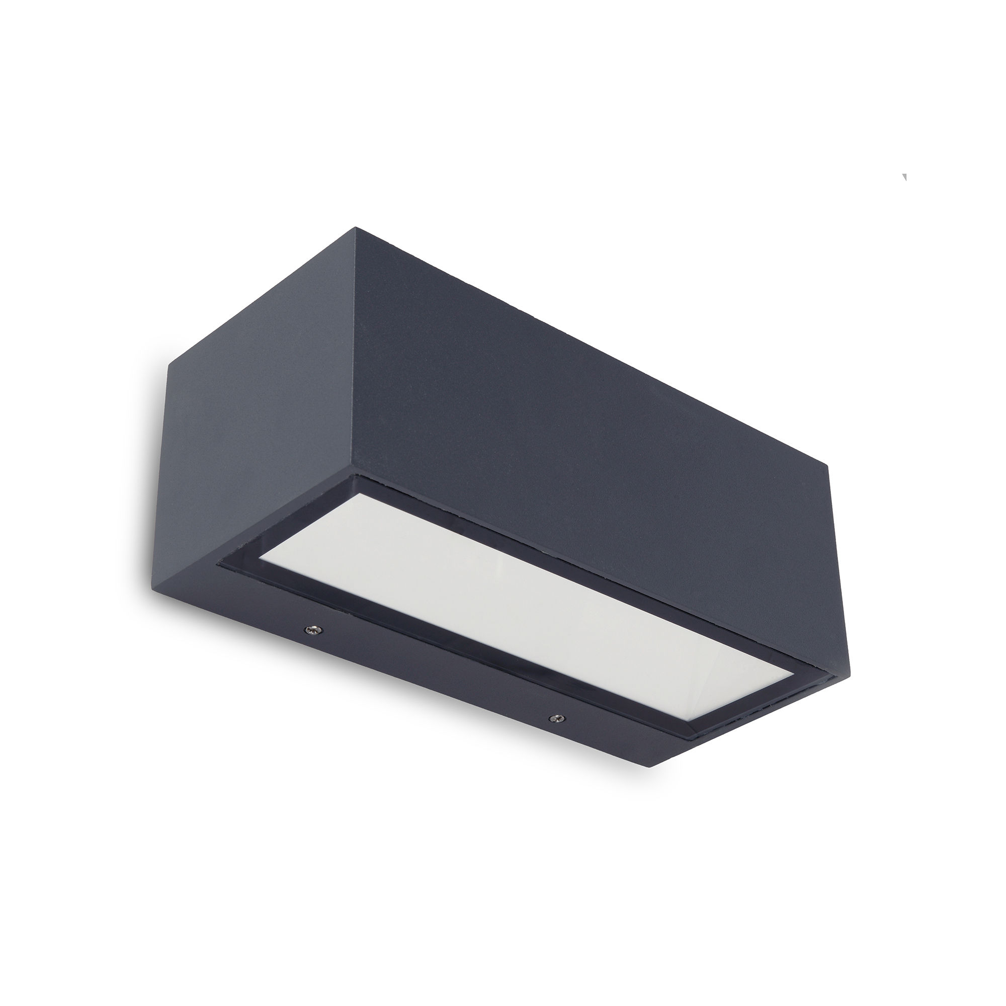 Gemini Led Up & Down Wall Light Grey 21W 3000K