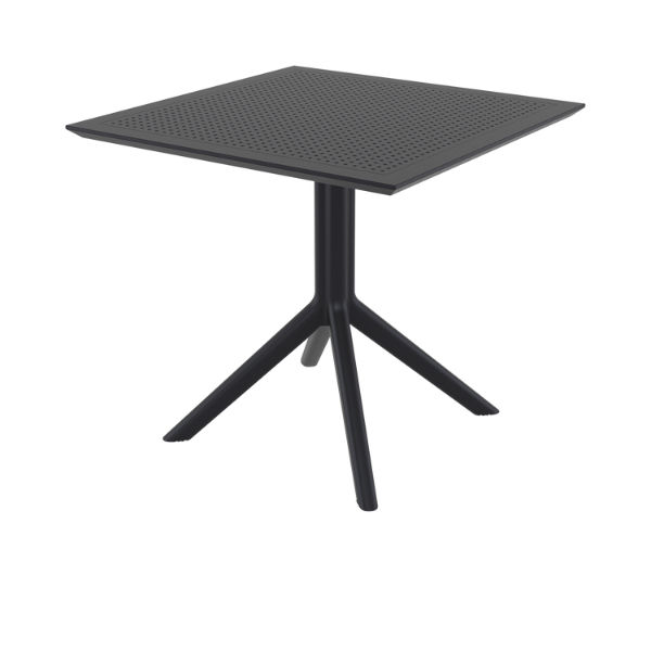 Siesta exclusive Sky 80x80cm Dining Table - Black