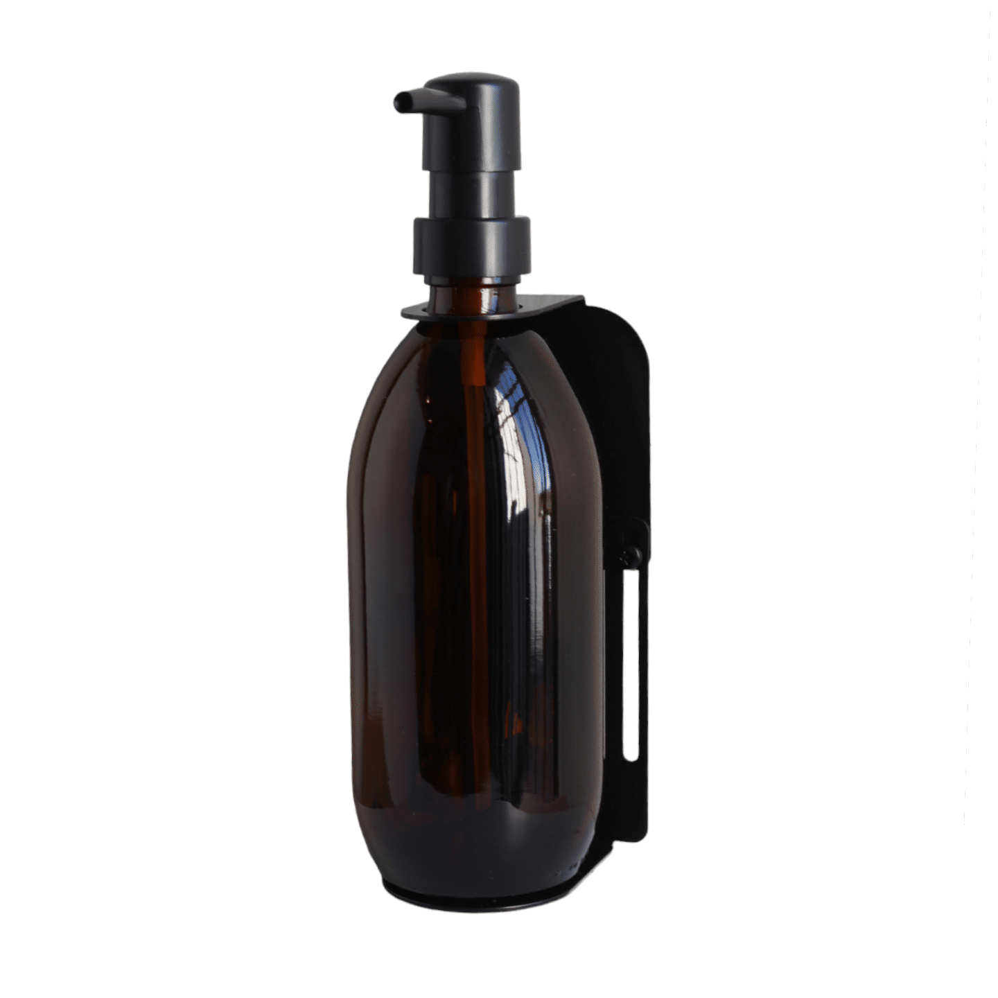 Single Adjustable Dispenser with 500ml Glass bottle