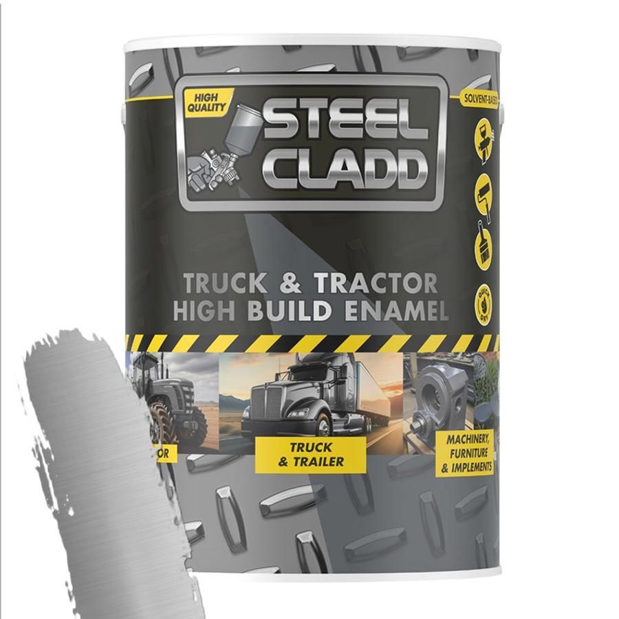 Steel Cladd Truck N Tractor Enamel Bright Alum 5L