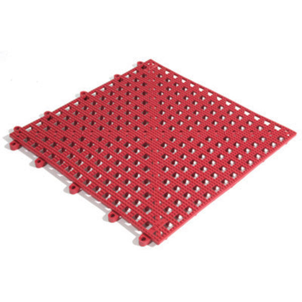 Flexi-Deck Red 300mm x 300mm (9 Pack)