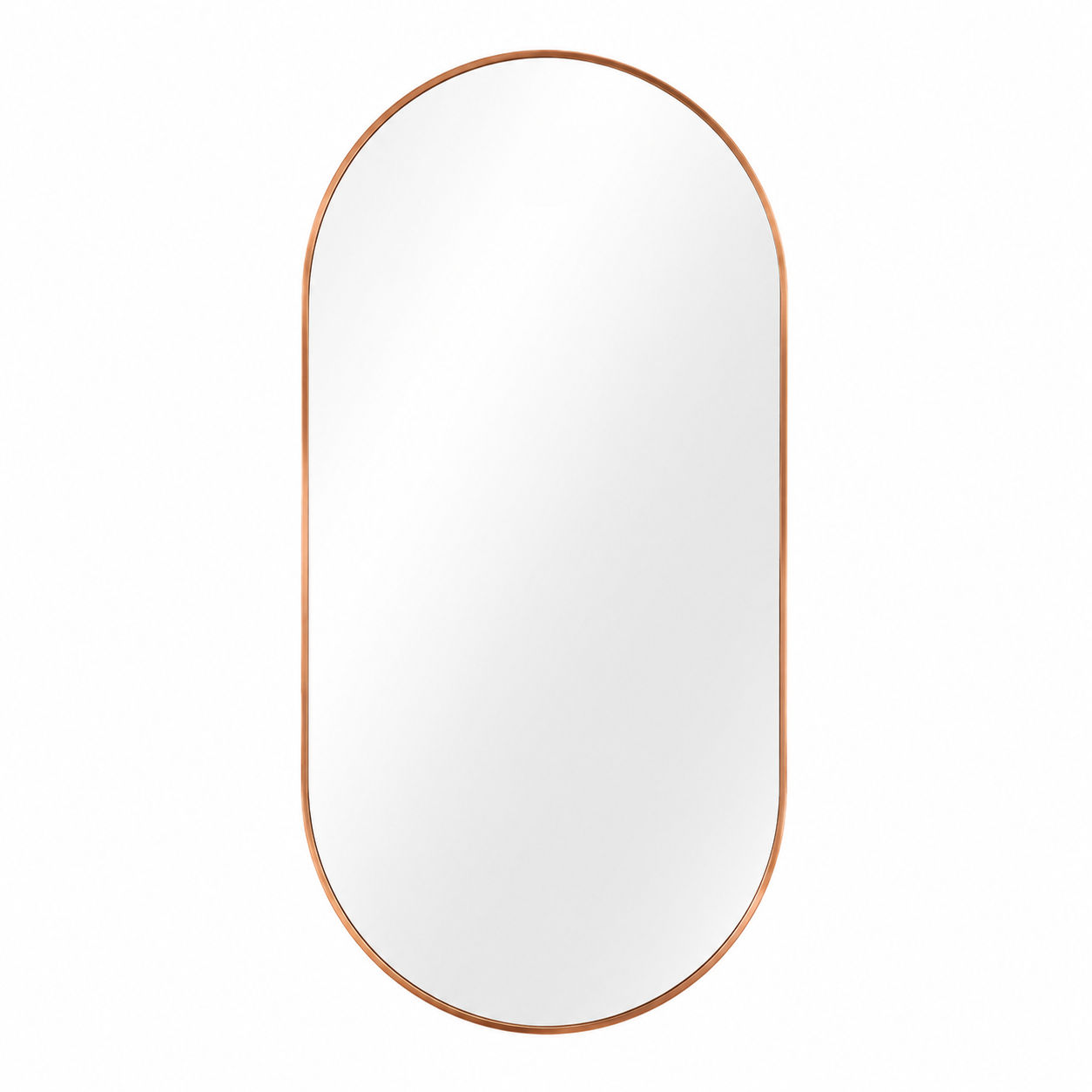 Paramount Mirrors & Prints - Aura Pill Mirror – Medium Gold