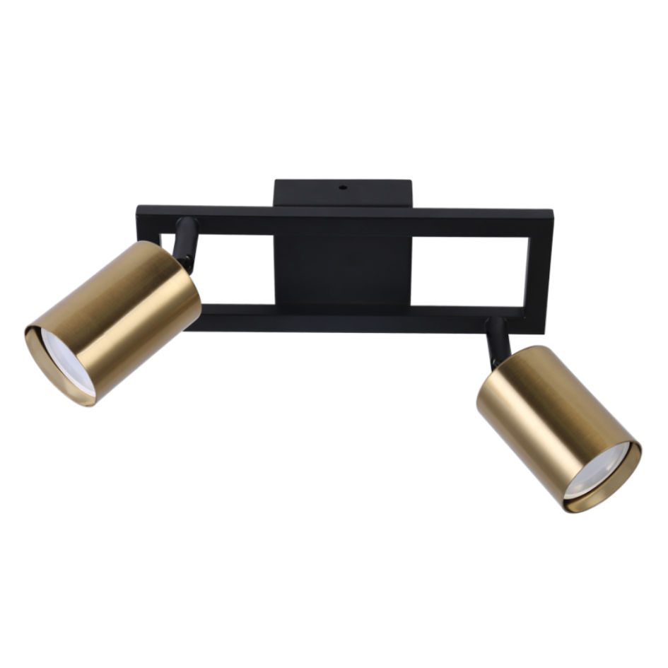 Satin Brass Spotlight   Lamp