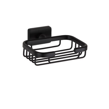 B/A SOAP BASKET - MATT BLACK - SQUARE