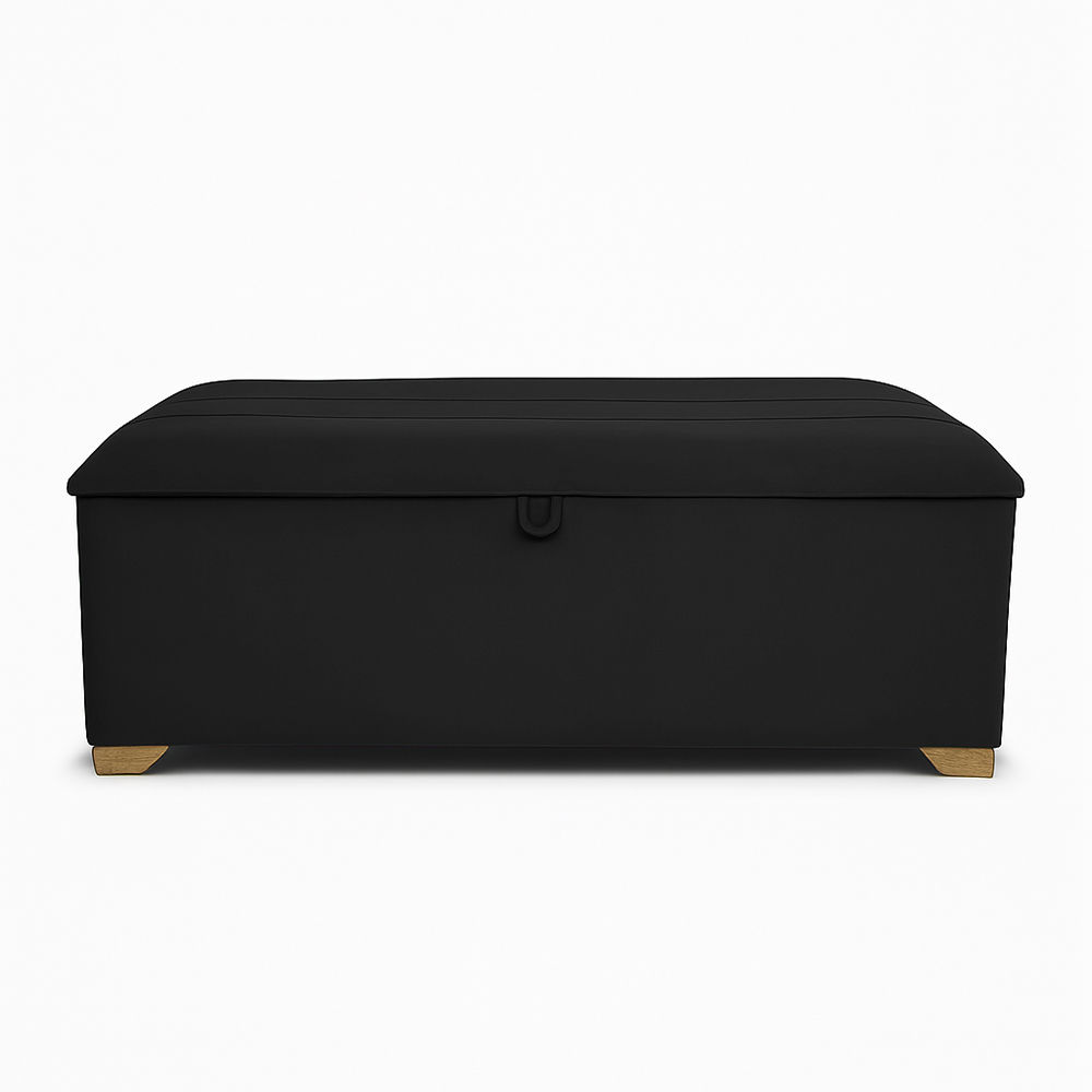 Laura Storage Box Double Large -Black