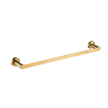 MILAN BRUSHED BRASS TOWEL BAR 600MM