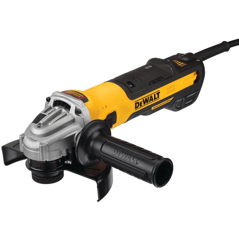 DEWALT Brushless Angle Grinder 125mm 1700W with E-Brake | DWE4347-QS