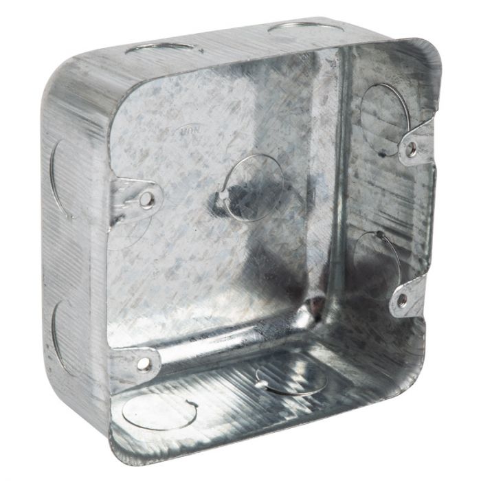 Bulk Pack x 20 Wall Box Galvanized 100X100mm