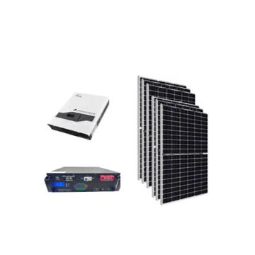 5.5kva Fivestar Pure Sine Wave Load Shedding Combo 1x 4.8Kwh Battery and 6 x 495w mono solar panels