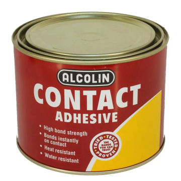 Alcolin Contact Adhesive 1L — Strong Multipurpose Glue for Wood, Laminates & More