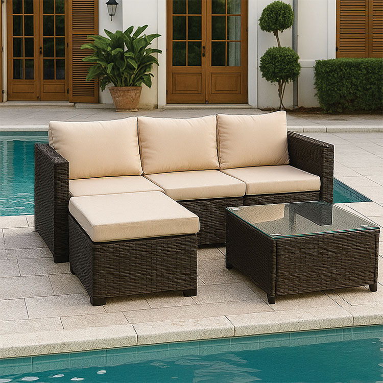 KC FURN-Tranquil Terrace Trio Set (Cream)