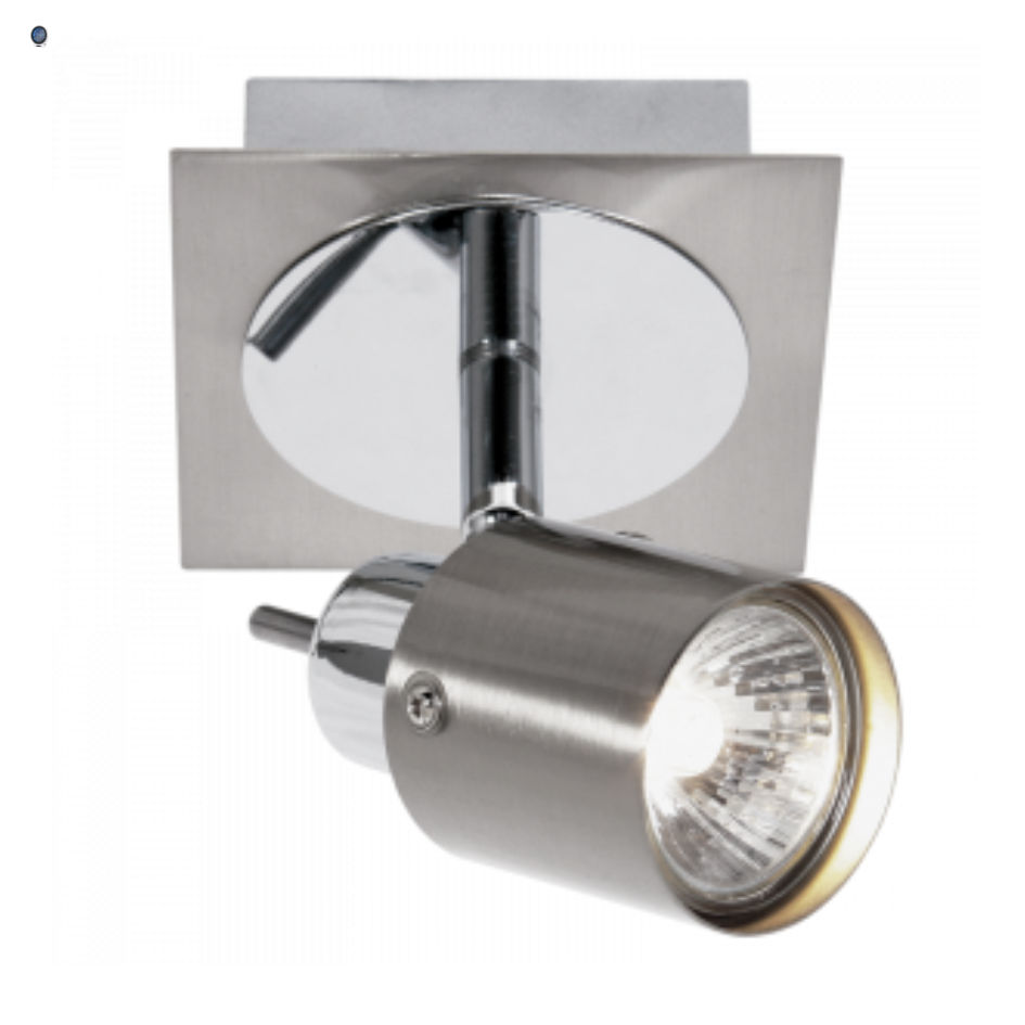 Satin and Polished Chrome Spotlight
