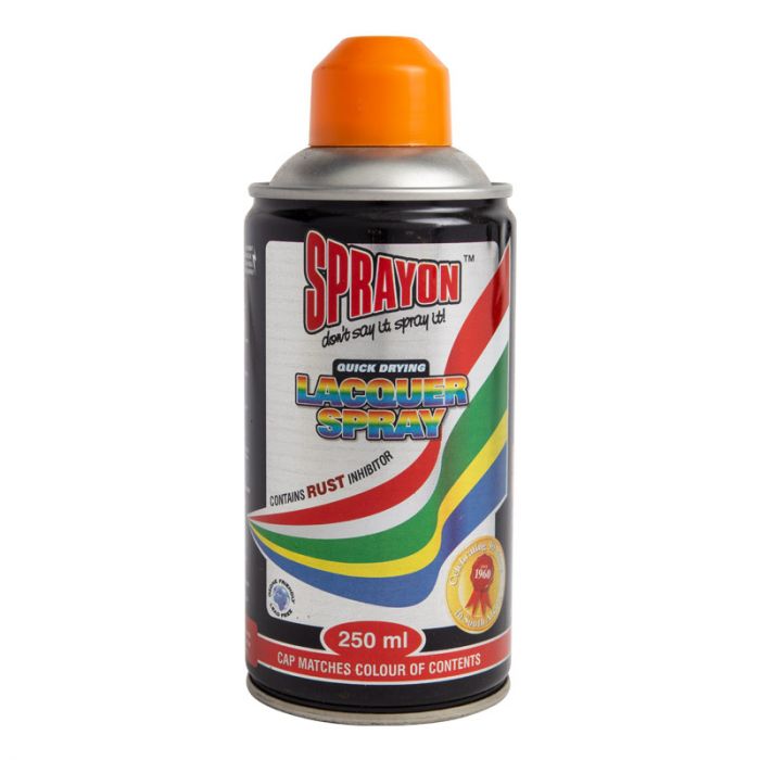 Sprayon - Std Spray Paint Gunston Orange 250ml - 3 Pack