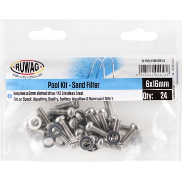 RUWAG Pool Kit Sand Filter 6mm x 16mm