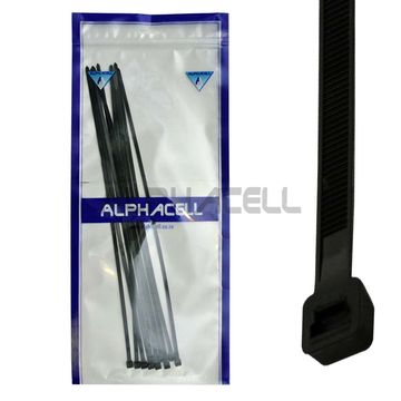 CABLE TIE - 300mmx4.8mm WHITE - 10 pack