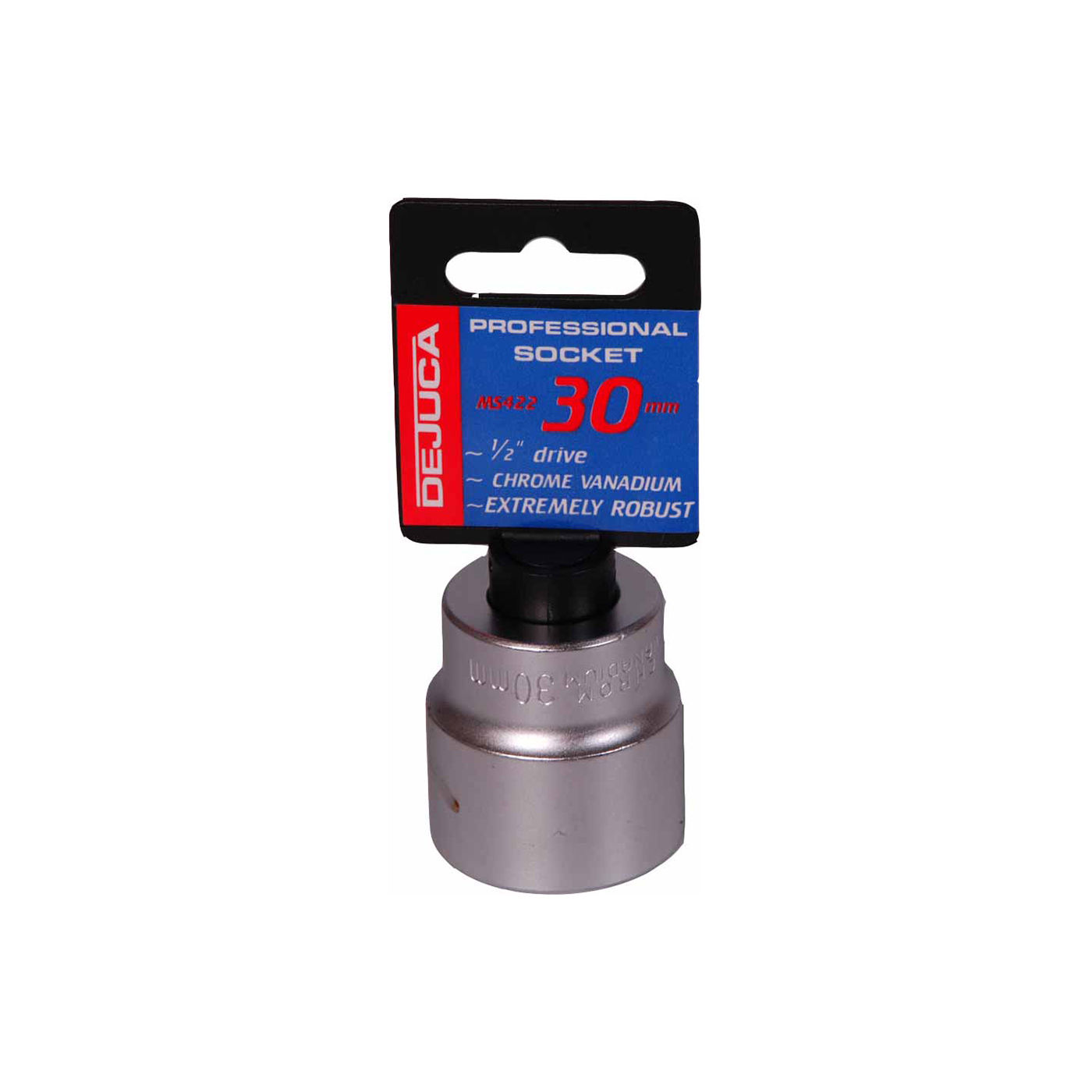 Dejuca - Socket - Cv - Fd - 1/2 Inch drive - 6pt - 30mm - 4 Pack