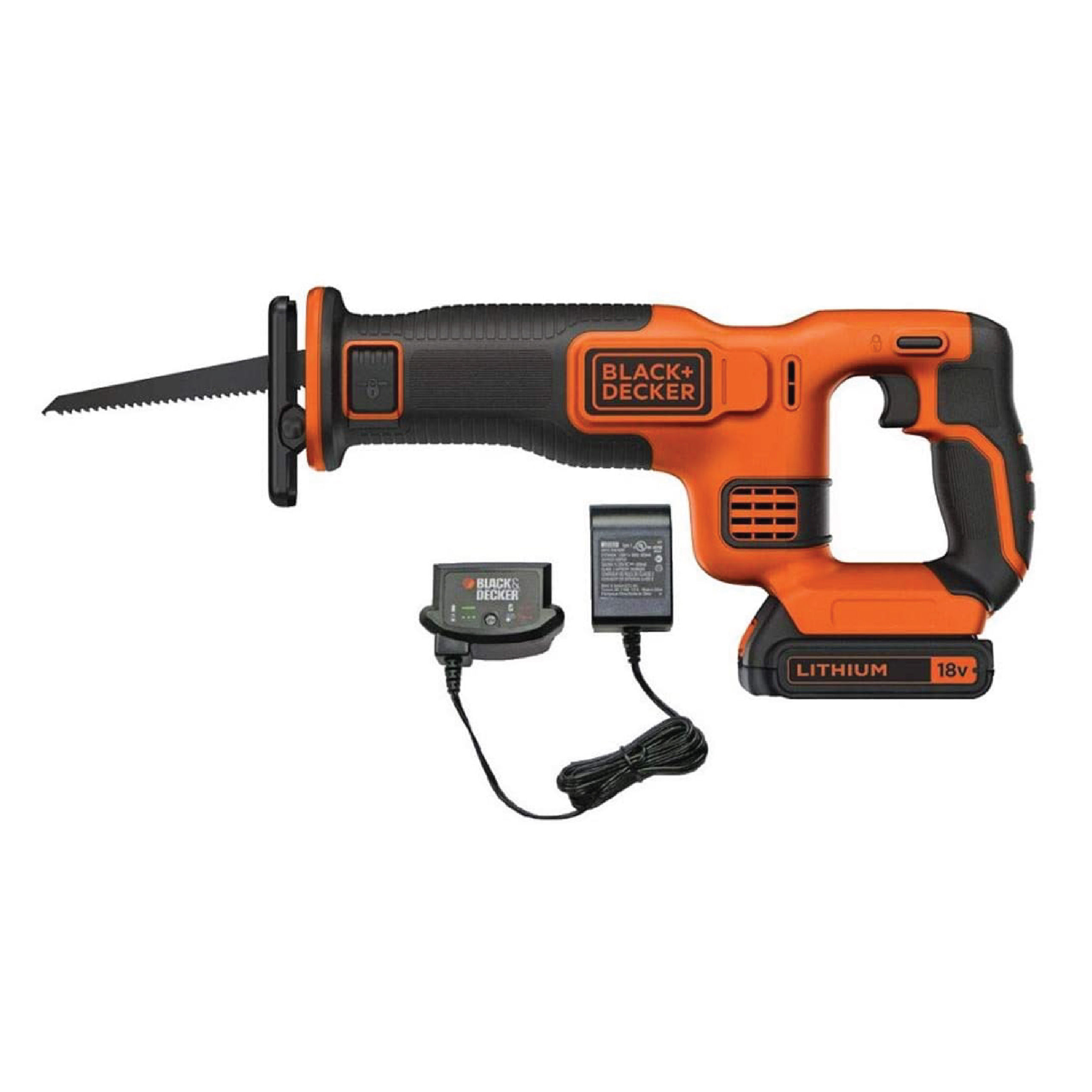 Black & Decker 18 Volt Nickel-Cadmium 1.5 Ah Spring-Loaded Slide