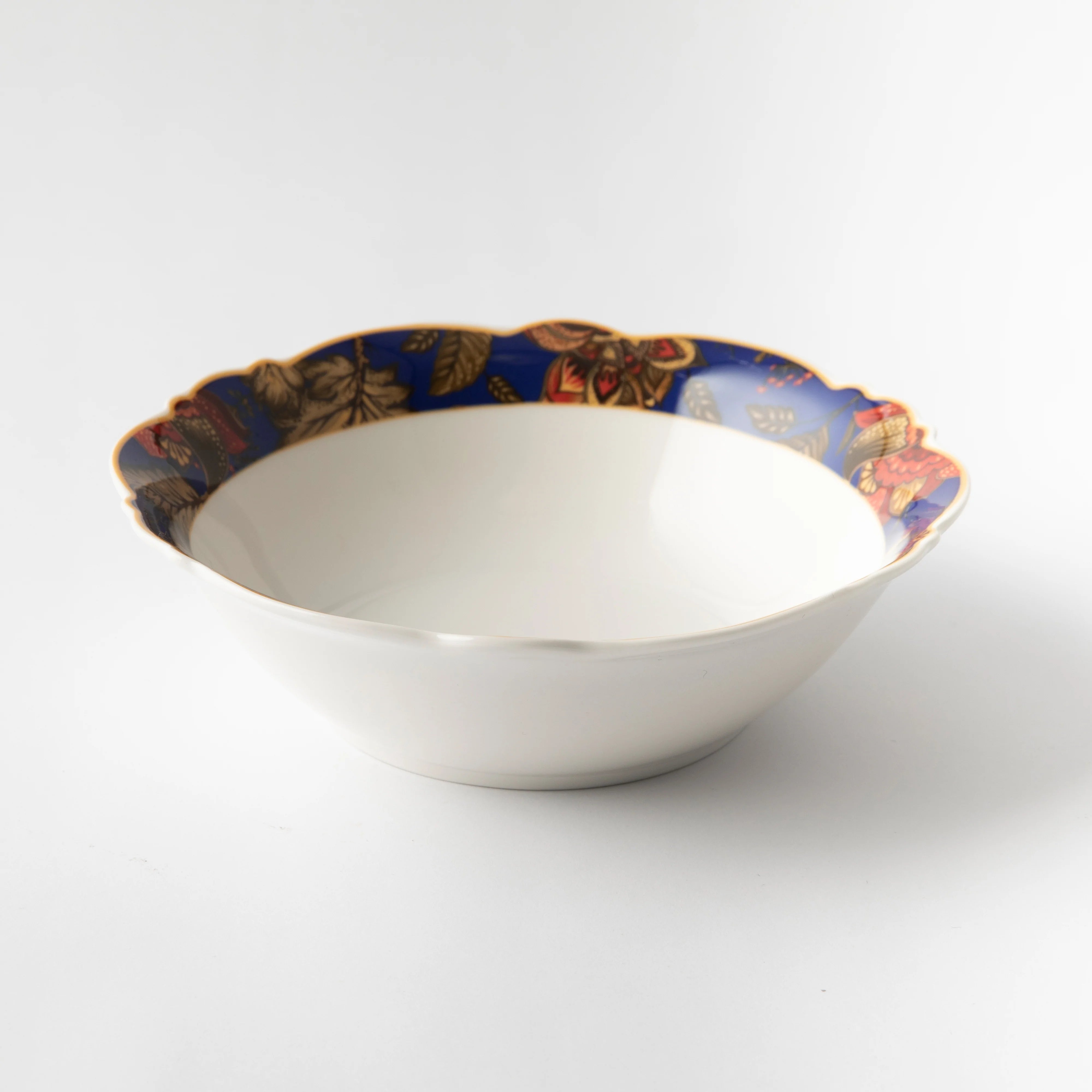 Jenna Clifford Blue Fern Cereal Bowl Set of 4
