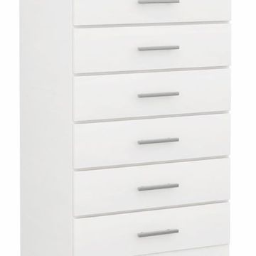 Lagos 6 Drawers Chest of Drawers White LEROY MERLIN South Africa