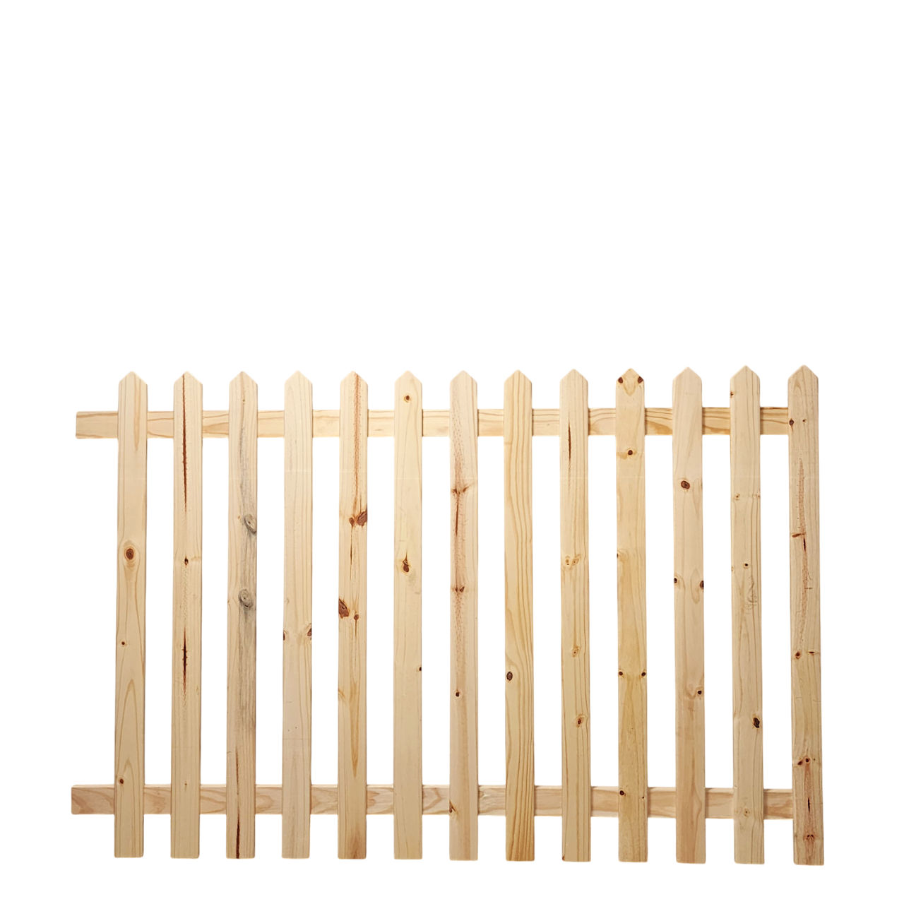 Wooden Picket Fencing 1800 x 1200 x 16 Untreated