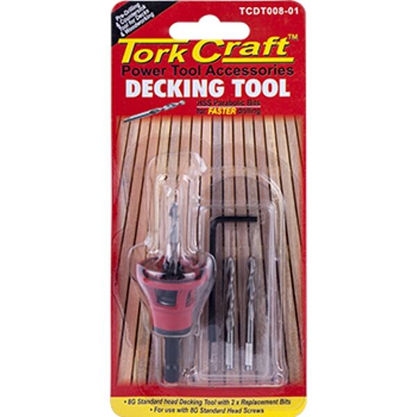 Decking Tool 8G Std Head Pre-Drill & Countersink