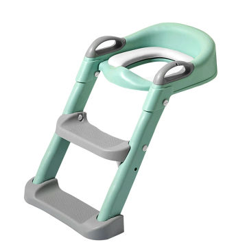 Foldable Children Potty Training Toilet Seat Ladder Step