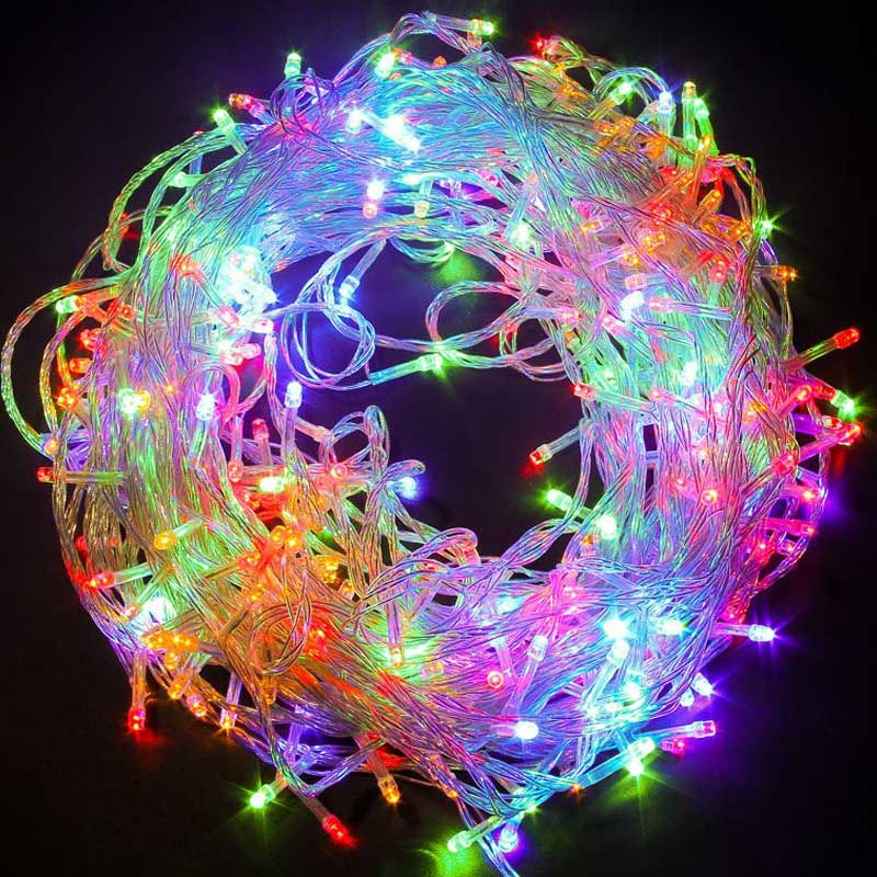 20M RGB LED Inter-connecting Clear Cable String Fairy Light - ZYF-D80
