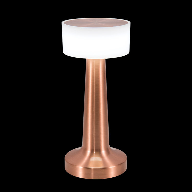 230v 2W LED Copper Beacon Rechargeable Table Lamp