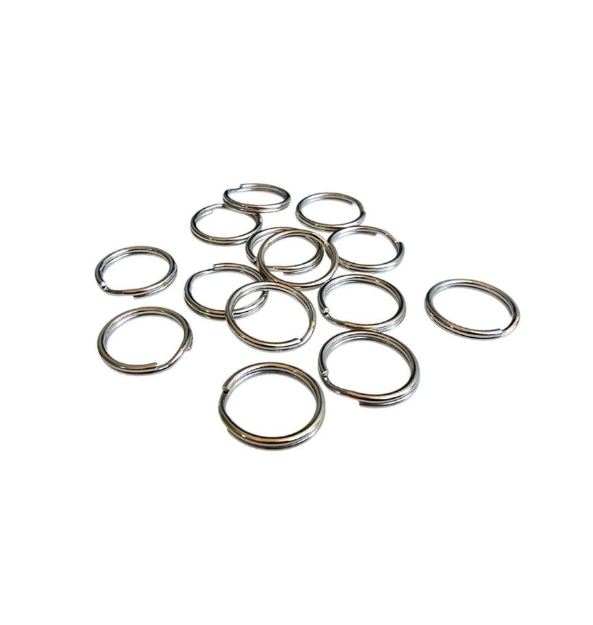 Key Rings / Split Rings 1mm x 16mm - 100/Pack