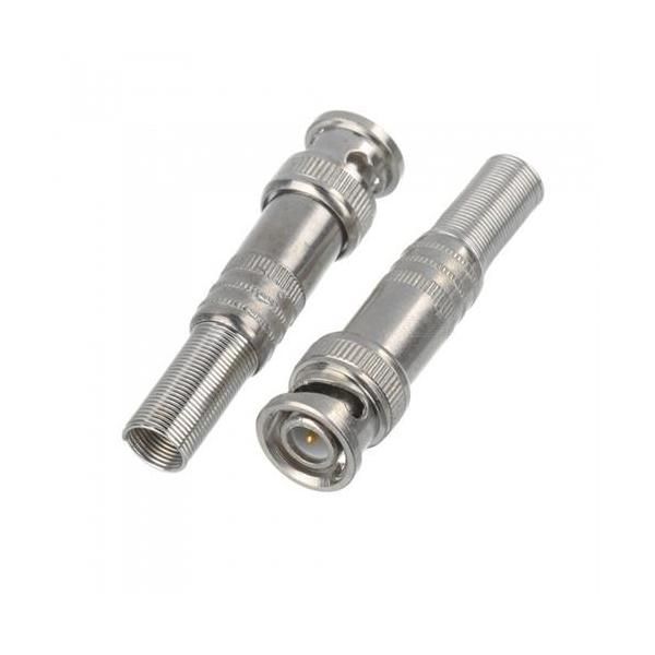 Securnix RG59 8 Pack Screw Spring BNC Connectors
