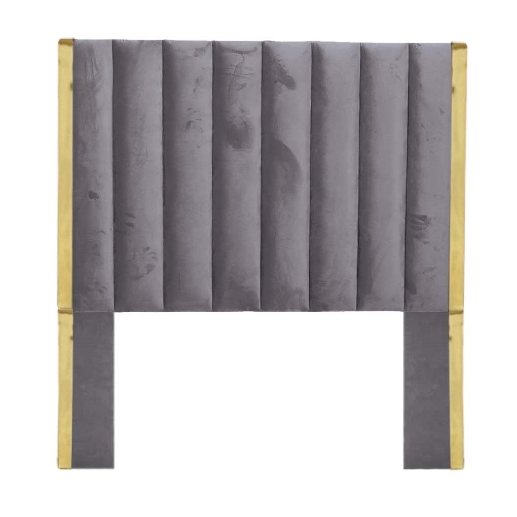 Nu Dekor - Aemilia Headboard - Queen - Grey