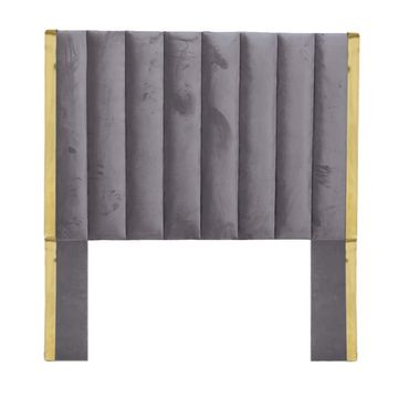 Nu Dekor - Aemilia Headboard - Queen - Grey