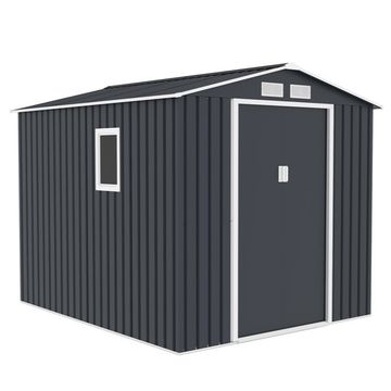 FDB Metal Shed Archer Plus C-2 Grey 213x259x205cm