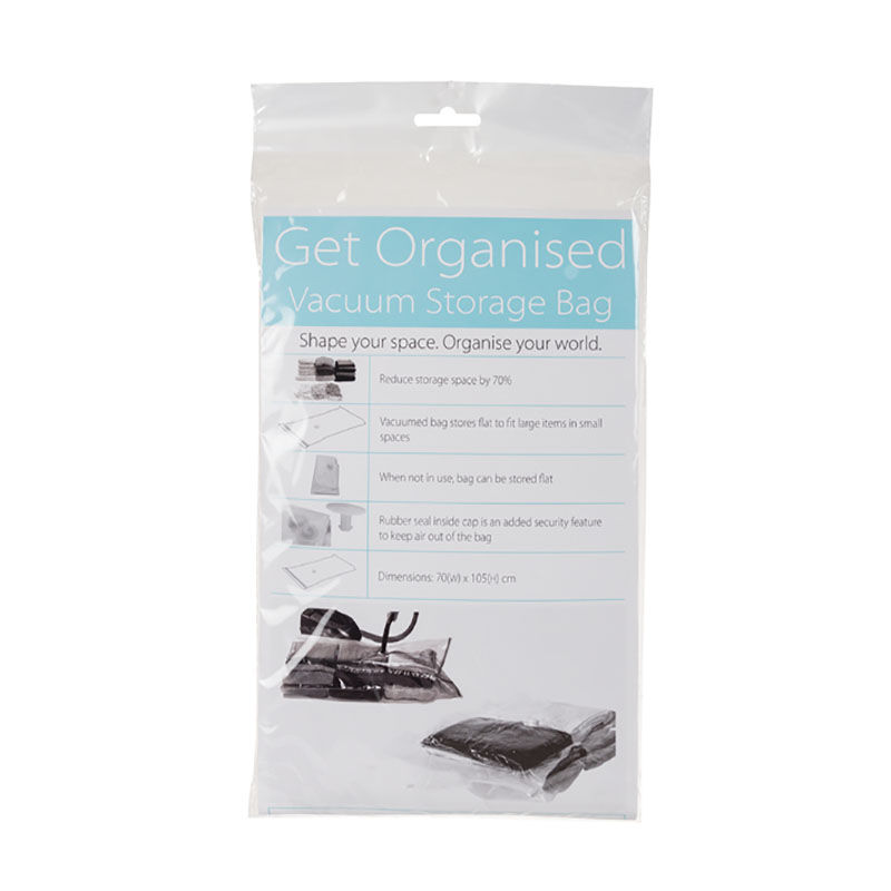Storage Bag - Vacuum Seal - Transparrent - 70cm x 105cm - 10 Pack