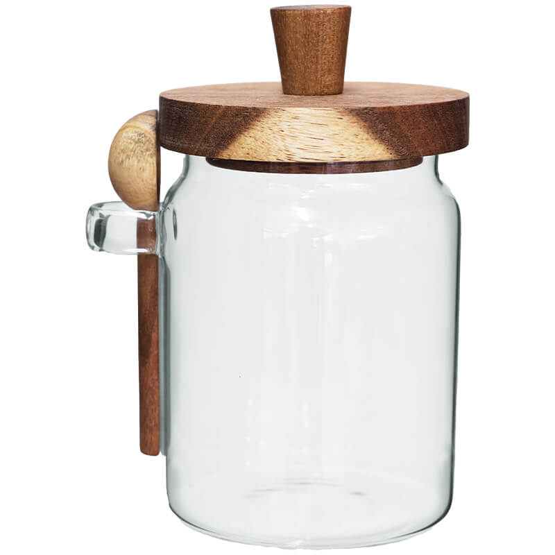 JAR WITH SPOON/LID 570ML