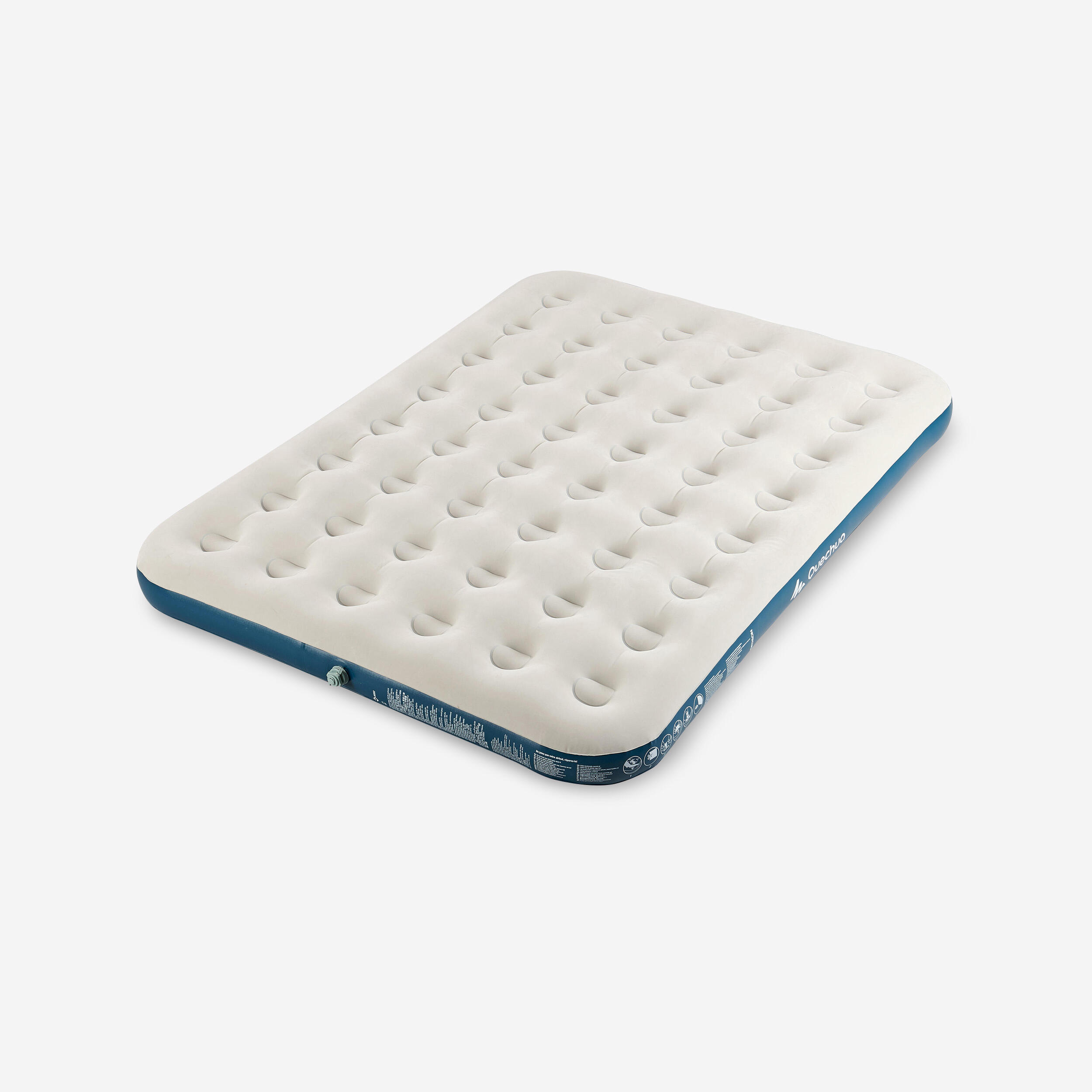 Double Air Bed - 140cm Camping Mattress Air Basic