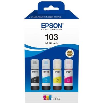 Epson 103 Black Cyan Magenta Yellow Original Ink Cartridge Multipack