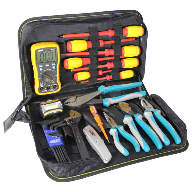 Tool Kit with Digital Multimeter (TKE1208) - Major Tech