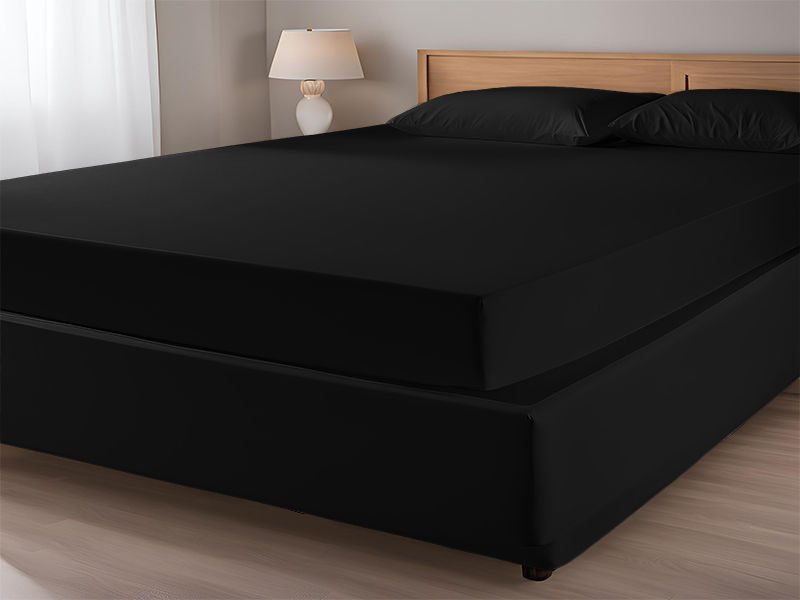 Simply Sleep - Micro Fibre 90 GSM - Base Wrap - Jet Black - Three Quarter XL (01pc)