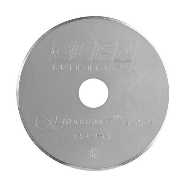 OLFA ENDURANCE BLADE FOR ROTARY CUTTER  RB45-1 1/PACK 45MM