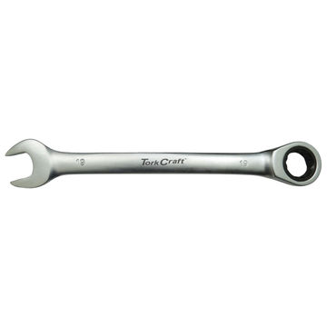 Combination Ratchet Wrench 19Mm Fixed Head Spanner