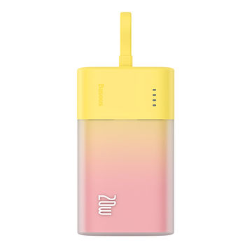Baseus Popsicle Series 20W Type-C Fast Charging Powerbank 5200mAh - Custard Yellow