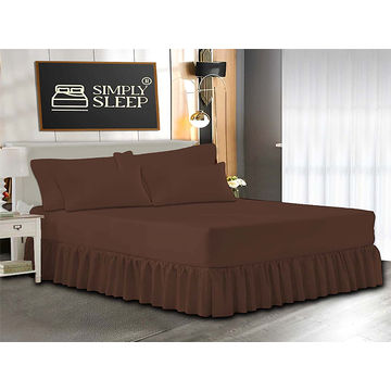 Simply Sleep - Everyday Collection - 05 Piece Combo Set - 90GSM - Tiramisu - King (1pc)