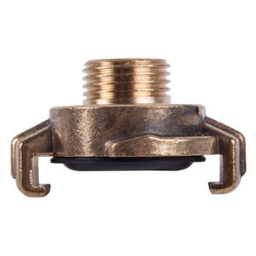 Torrenti - Coupling Male Brass 1Inch 25mm Od - 2 Pack
