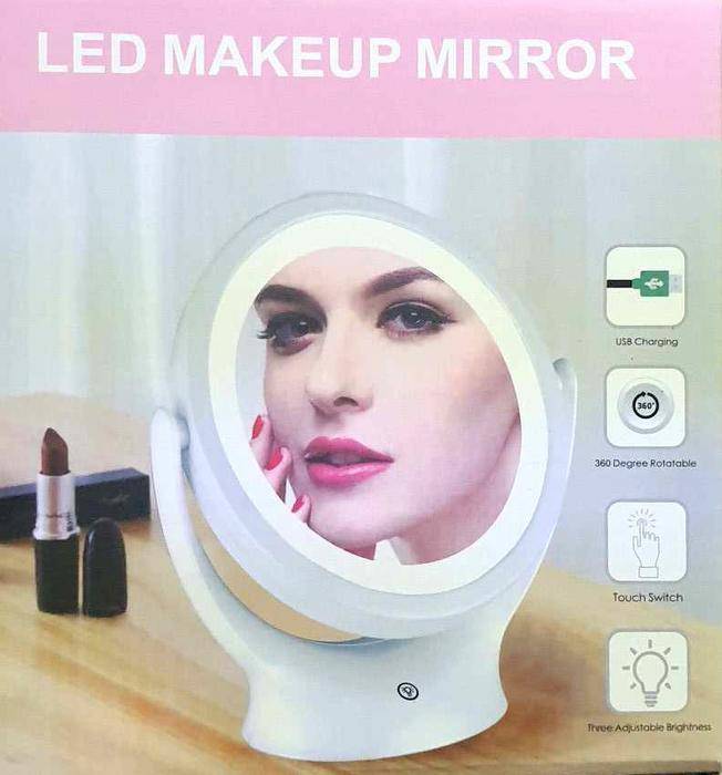 Rechargeable LED Make up Mirror