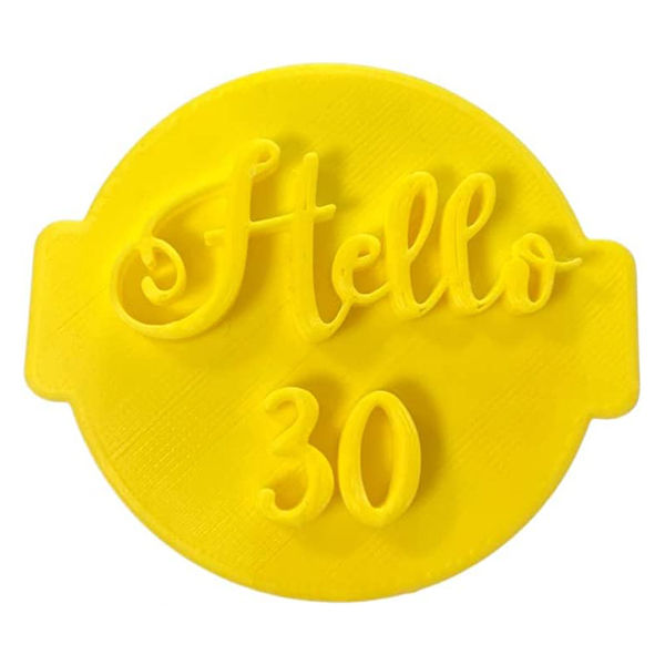 Home Hub 'Hello 30' Cookie Embosser LEROY MERLIN South Africa