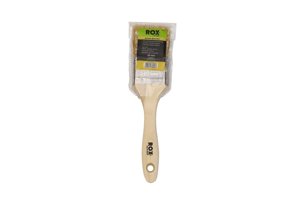 ROX® NATURAL & BLONDE PAINT BRUSH - 50 MM