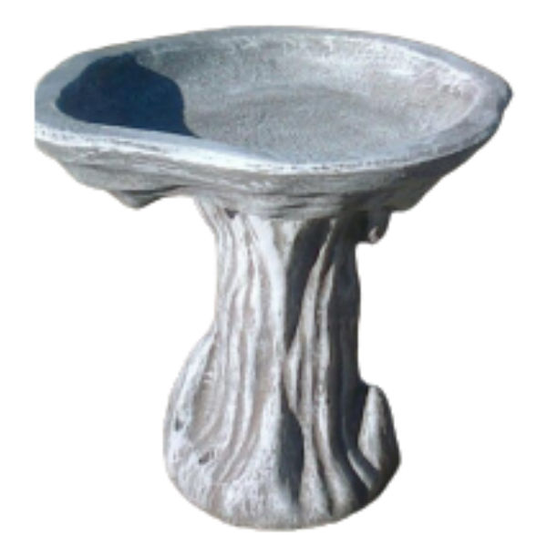 LARGE ROCK BIRD BATH