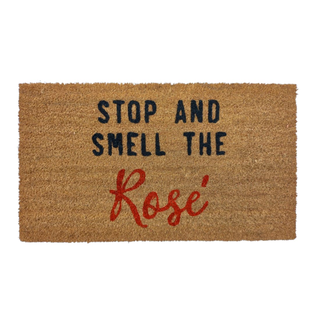 Matnifique Coir Design Doormat - Smell Rosé 700 x 400 x 14mm